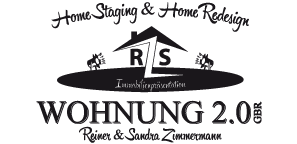 Wohnung 2.0 · Home Staging & Home Redesign · Immobilien · Aufwertung · Präsentation